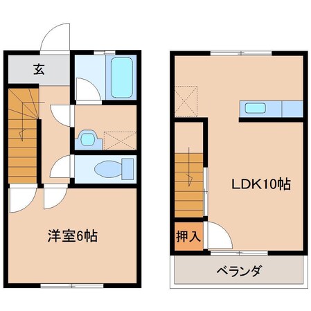 イオメールクロリスの物件間取画像